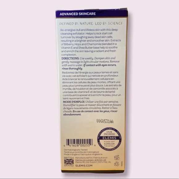 Elemis Skin Buff Cleansing Exfoliator Brand New - Picture 4 of 4
